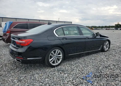 2018 BMW 750 Xi из США, поврежденный, VIN WBA7F2C53JB238475